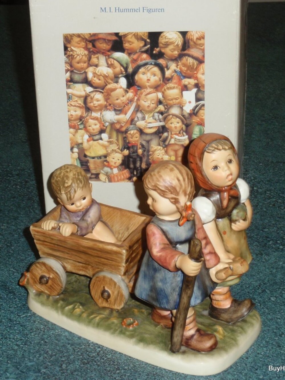 "Pleasant Journey" Goebel Hummel Century Collection Figurine #406 TMK6 With Box!